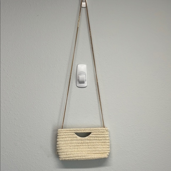 ✨Antik Kraft Cream Beaded Clutch with Crossbody Strap - Picture 8 of 8